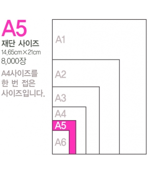 [단면]A5사이즈 4000매